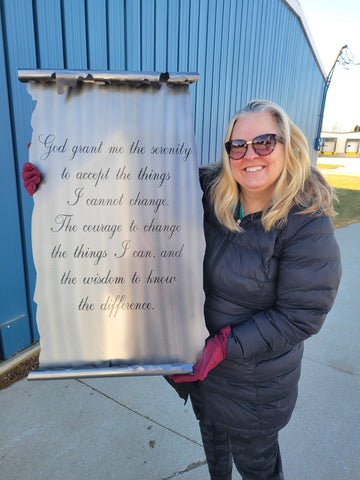 Serenity Prayer Scroll