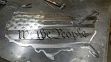 metal flag personalized metal art customized steel art decor scrolls oaktree monograms spartan firepit made by metal endeavors metalendeavors.com