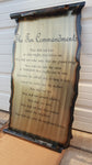 Mom’s Ten Commandments for a Happy Home Scroll