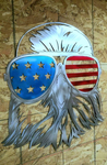 USA Eagle | with Sunglasses