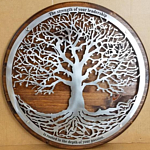 mighty oak tree metal endeavors metalendeavors.com