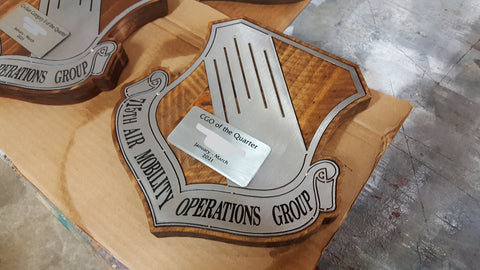 Award Plaque for Teams | Military | Groups