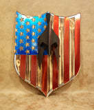 USA Spartan Helmet Shield